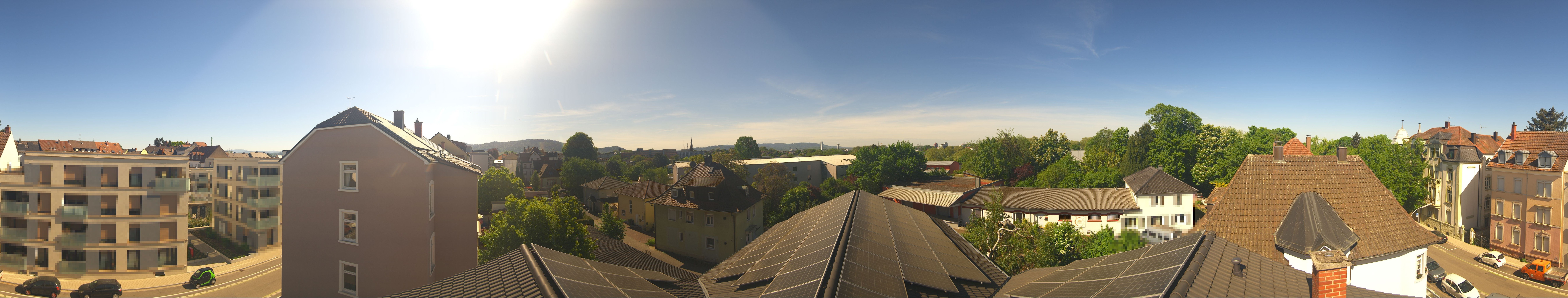 Archiv Foto Webcam Stadt Offenburg