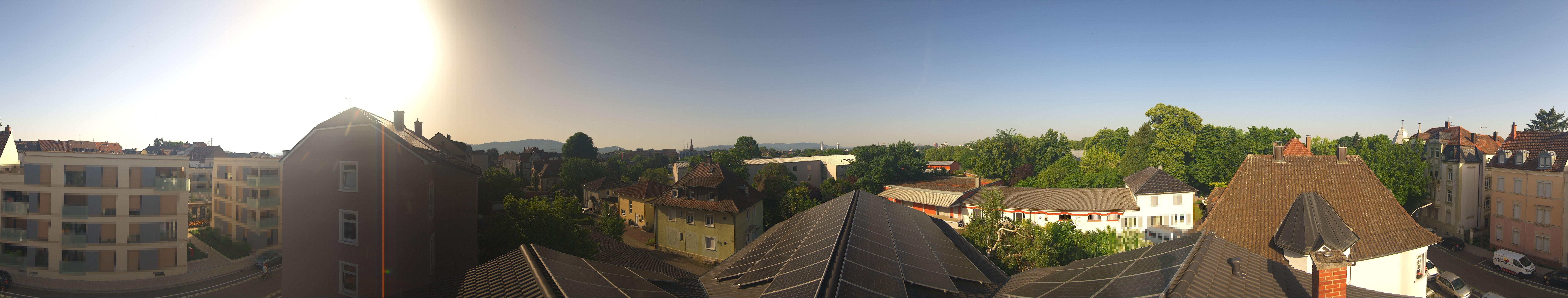Archiv Foto Webcam Stadt Offenburg
