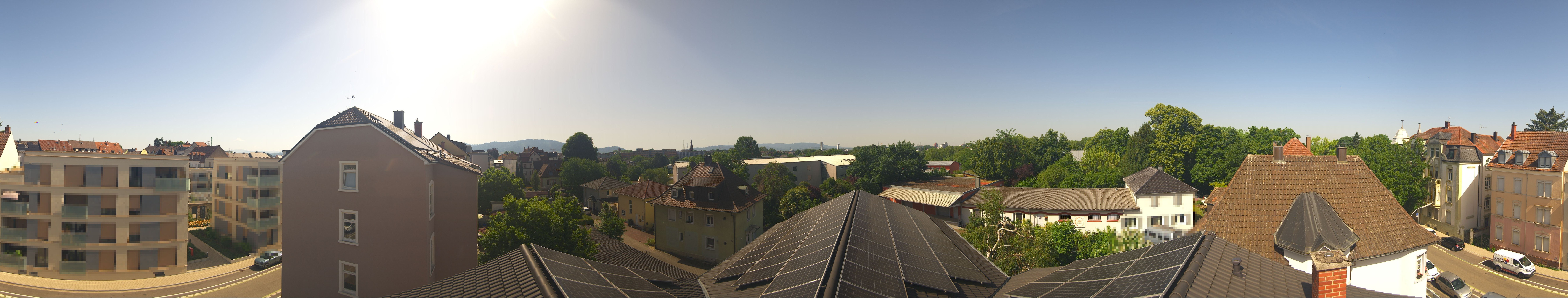 Archiv Foto Webcam Stadt Offenburg