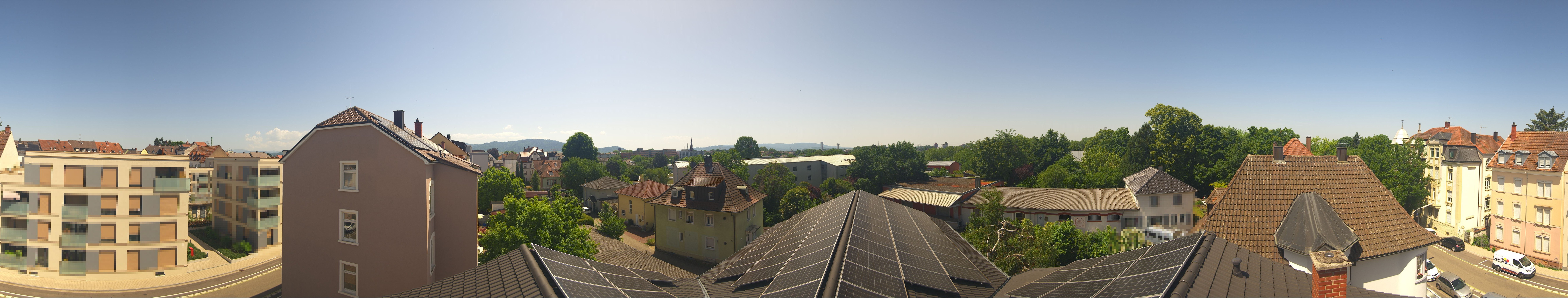 Archiv Foto Webcam Stadt Offenburg