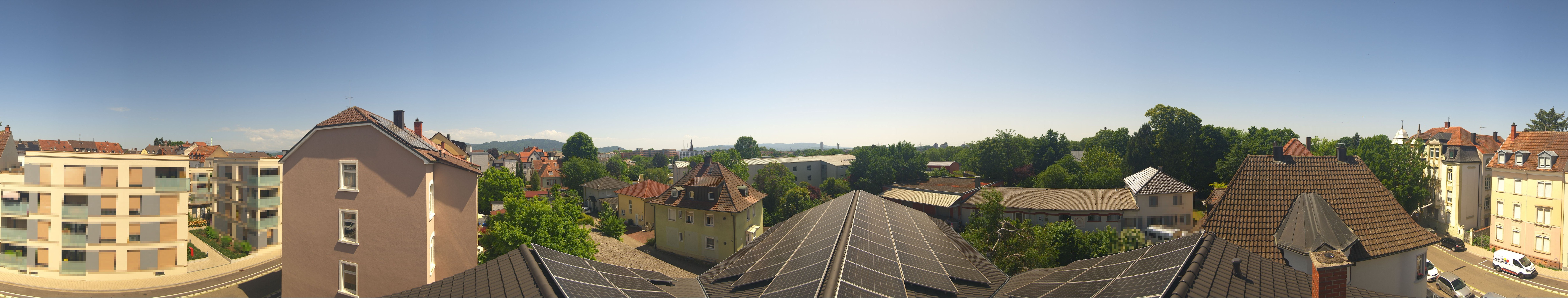 Archiv Foto Webcam Stadt Offenburg