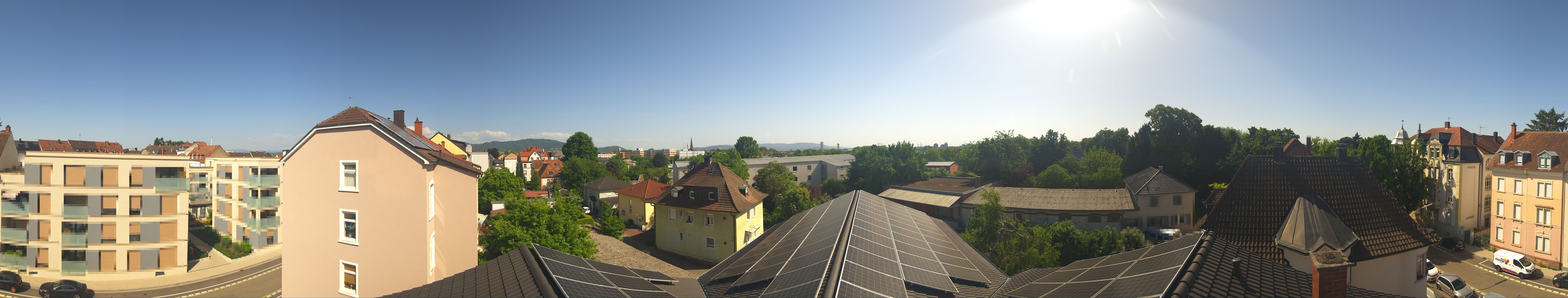 Archiv Foto Webcam Stadt Offenburg