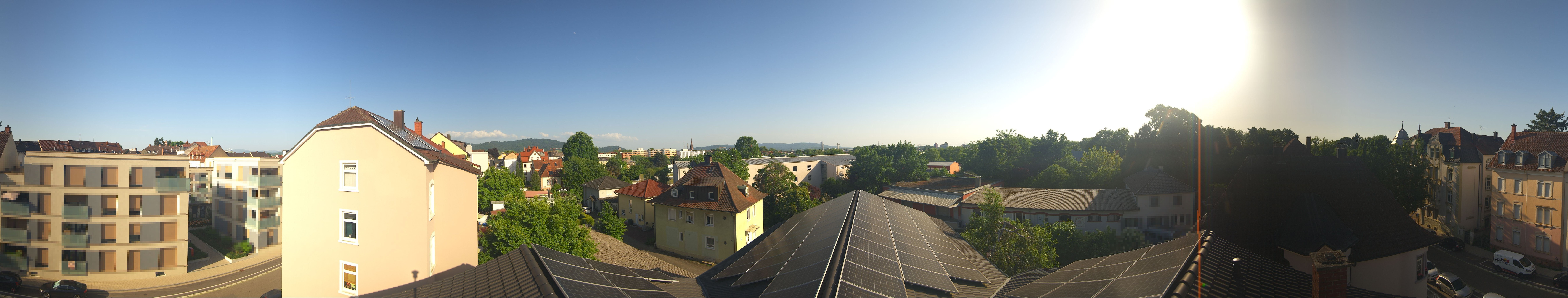 Archiv Foto Webcam Stadt Offenburg