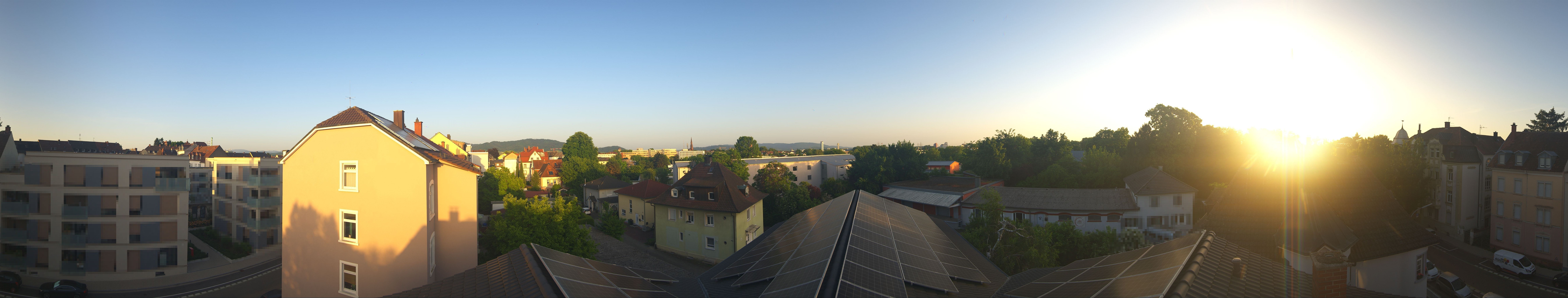 Archiv Foto Webcam Stadt Offenburg