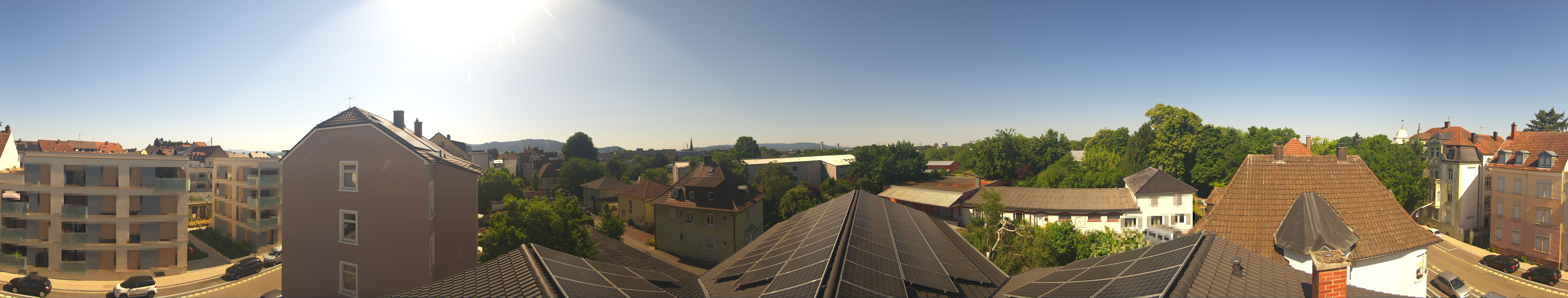Archiv Foto Webcam Stadt Offenburg