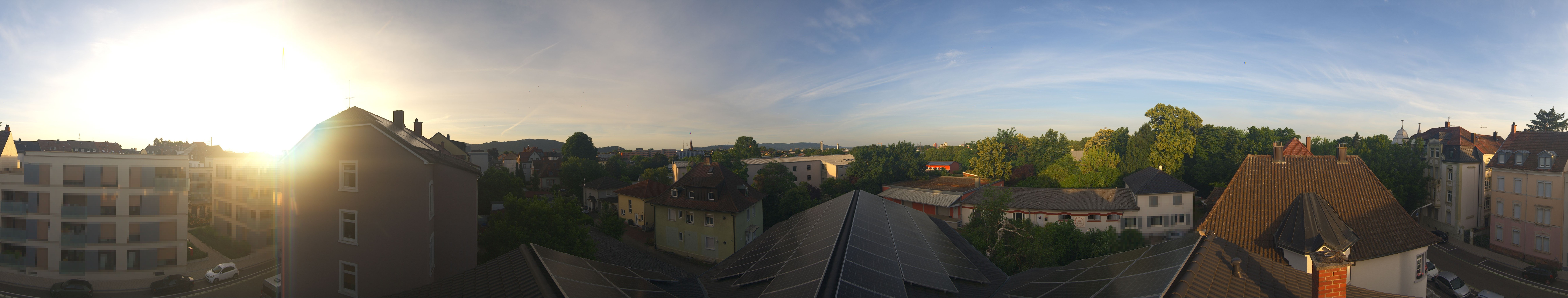 Archiv Foto Webcam Stadt Offenburg