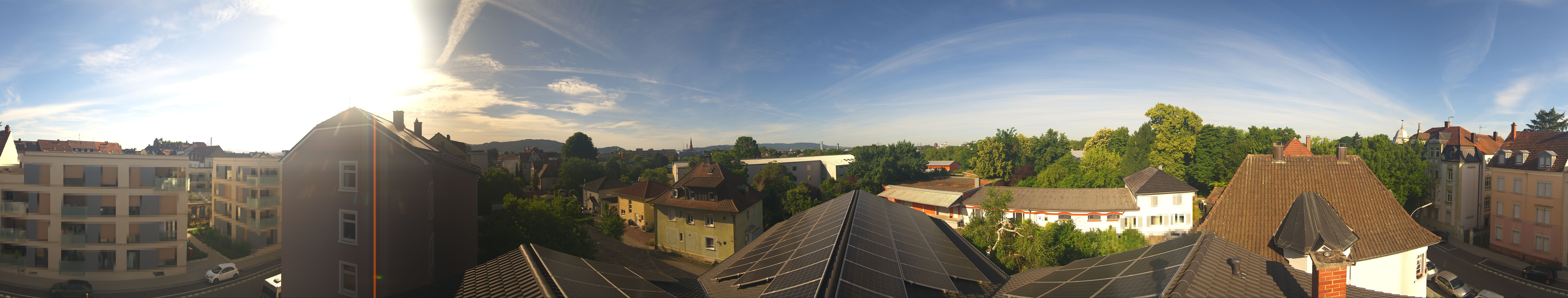 Archiv Foto Webcam Stadt Offenburg