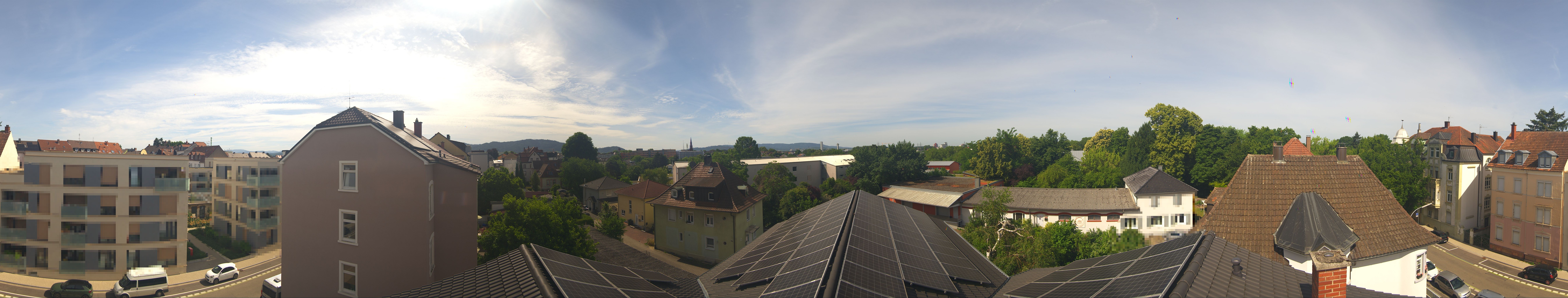 Archiv Foto Webcam Stadt Offenburg
