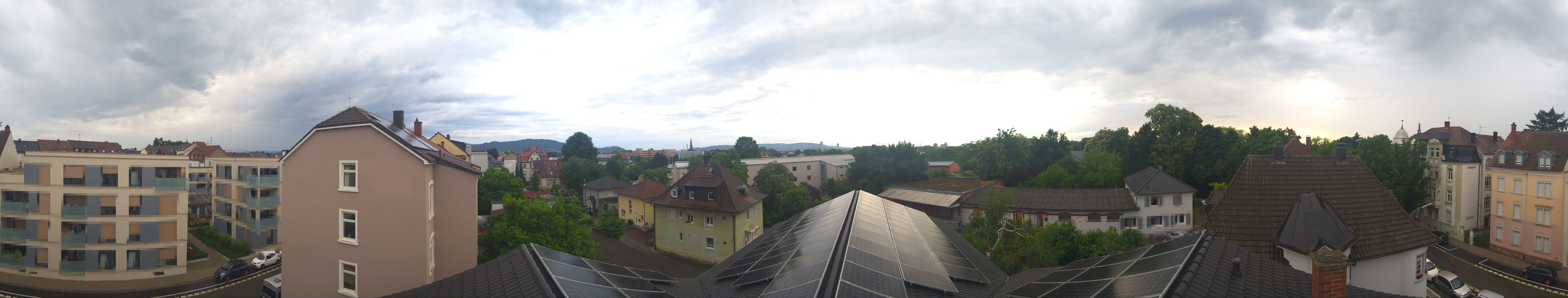 Archiv Foto Webcam Stadt Offenburg