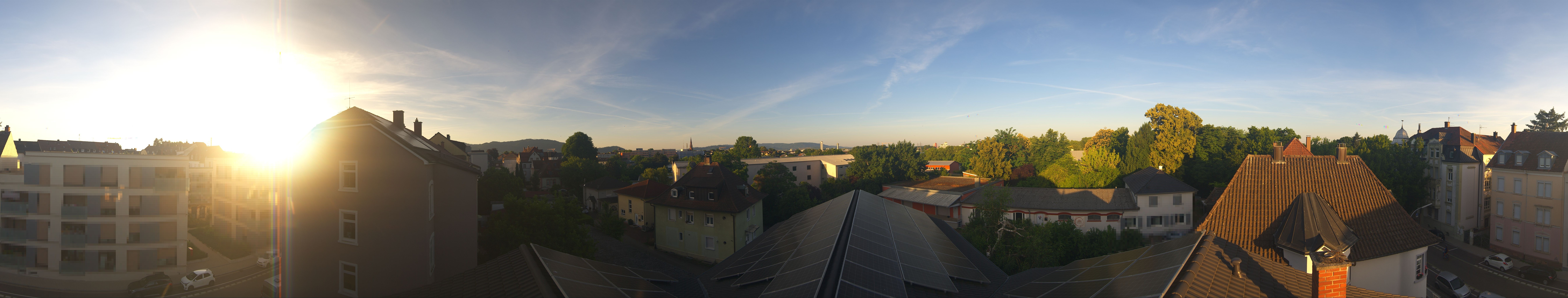 Archiv Foto Webcam Stadt Offenburg