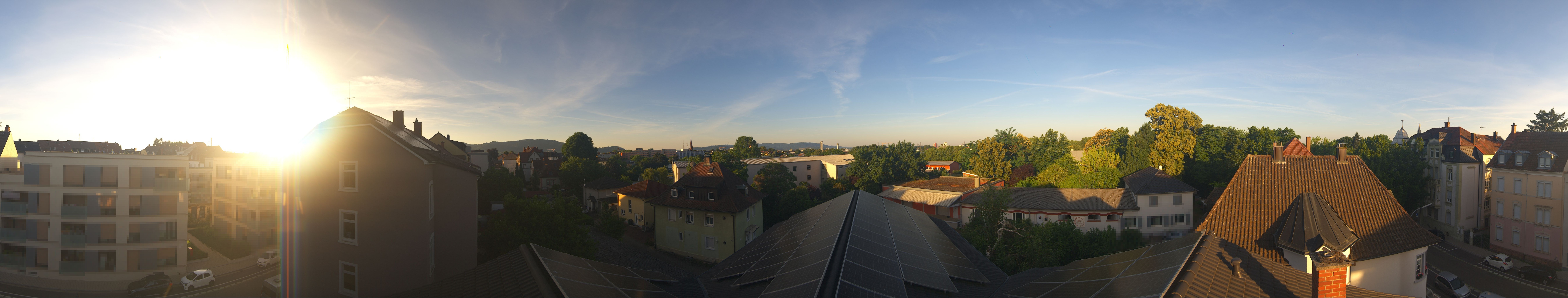 Archiv Foto Webcam Stadt Offenburg