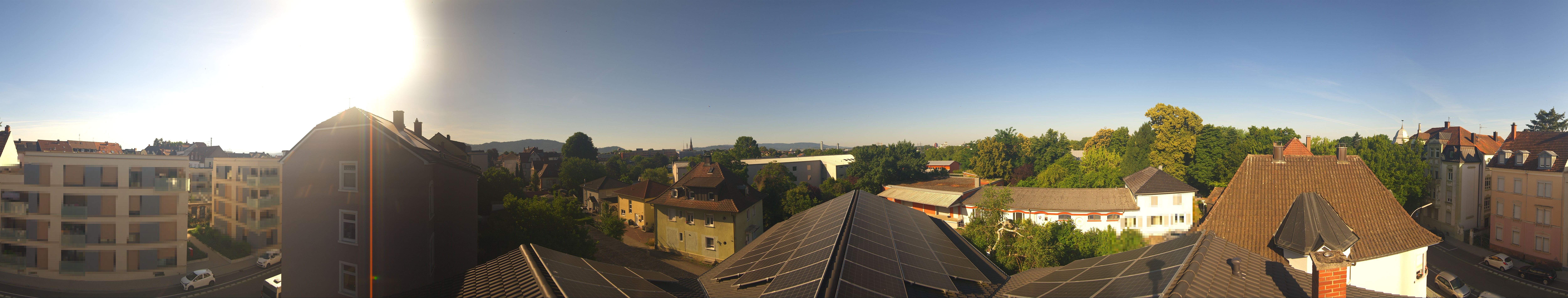 Archiv Foto Webcam Stadt Offenburg