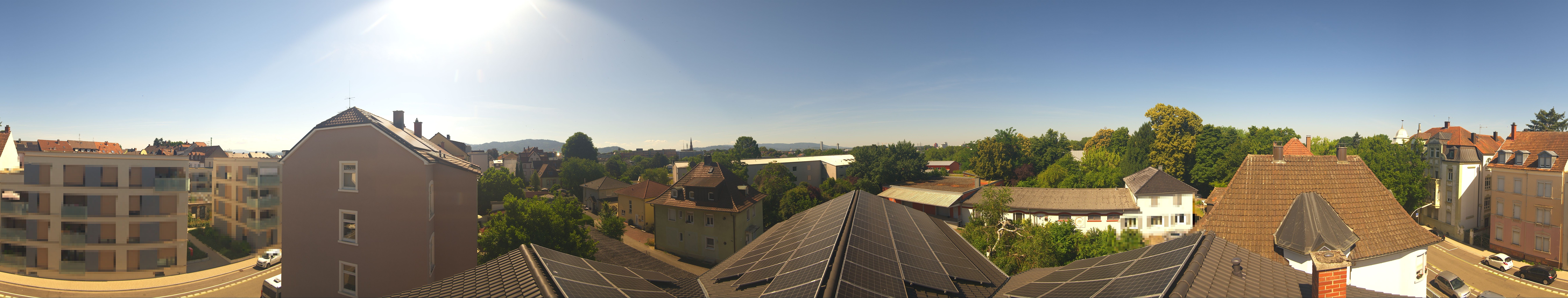Archiv Foto Webcam Stadt Offenburg