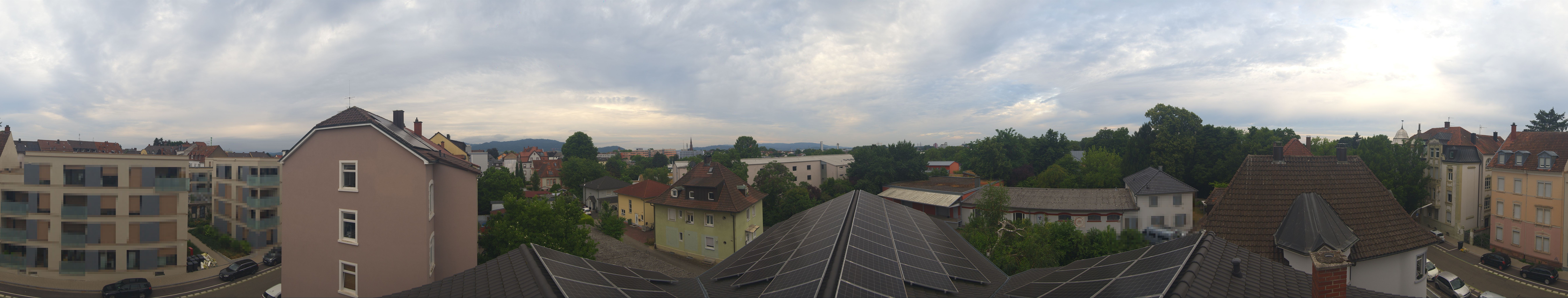Archiv Foto Webcam Stadt Offenburg