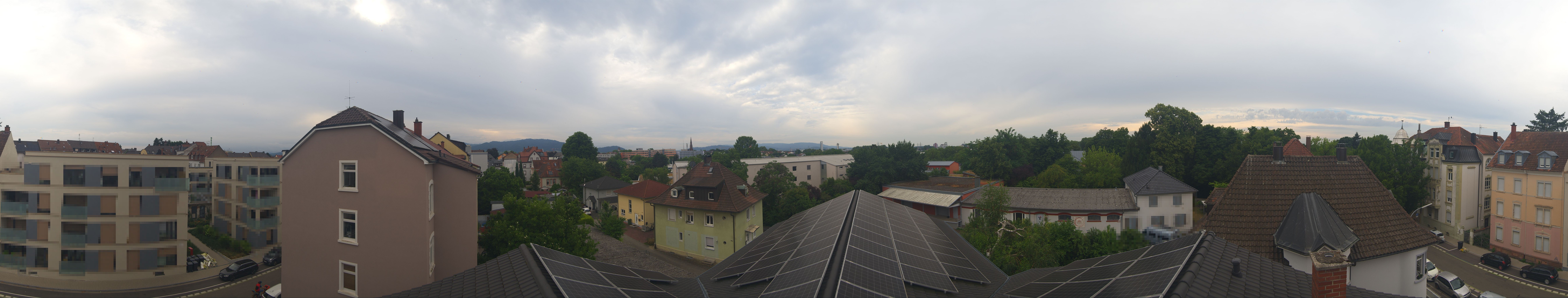 Archiv Foto Webcam Stadt Offenburg