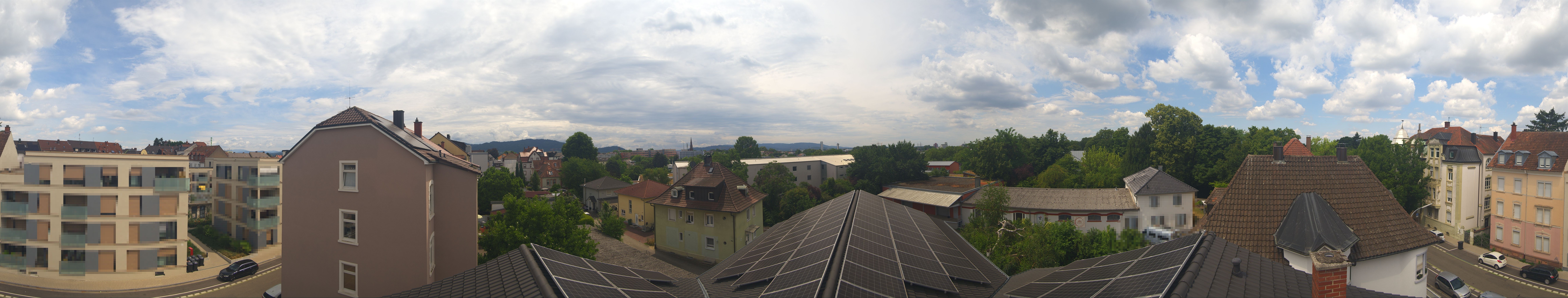 Archiv Foto Webcam Stadt Offenburg
