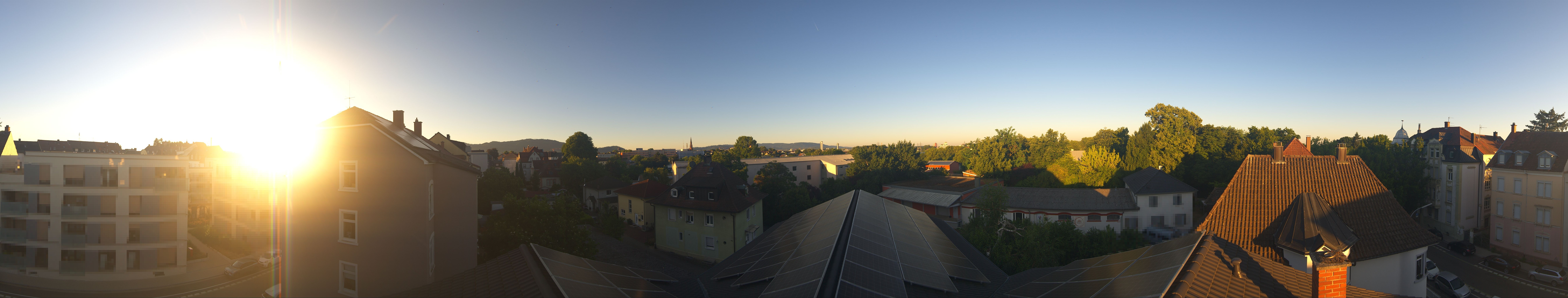 Archiv Foto Webcam Stadt Offenburg