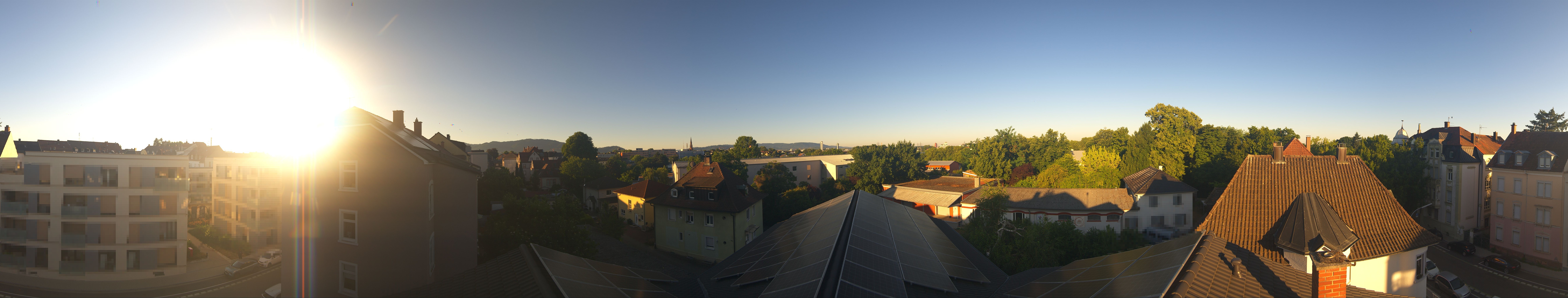 Archiv Foto Webcam Stadt Offenburg