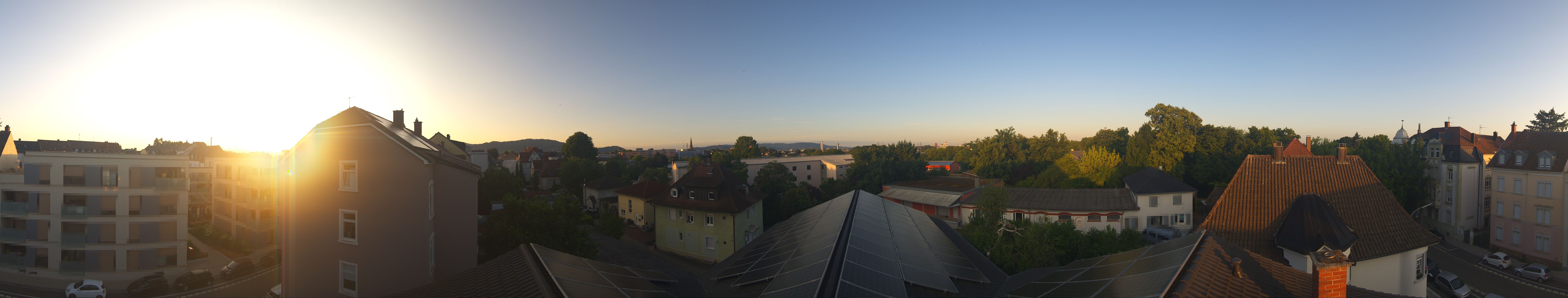 Archiv Foto Webcam Stadt Offenburg