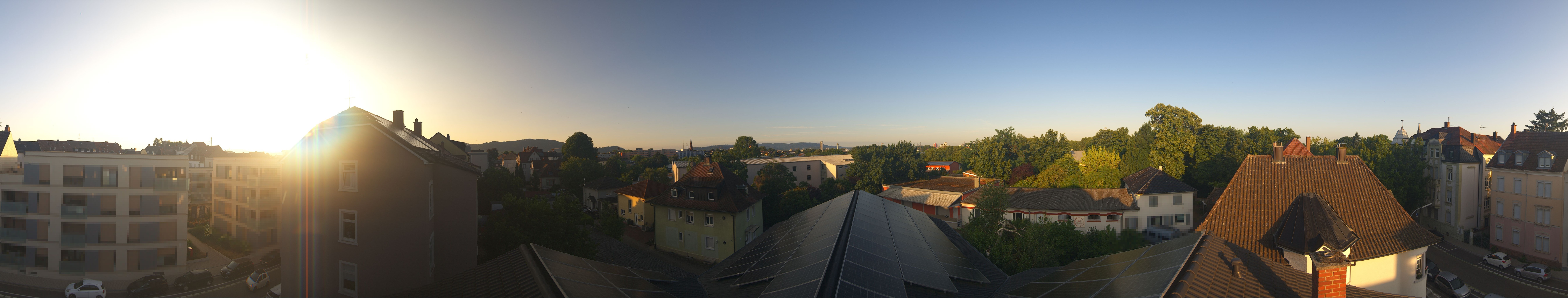 Archiv Foto Webcam Stadt Offenburg