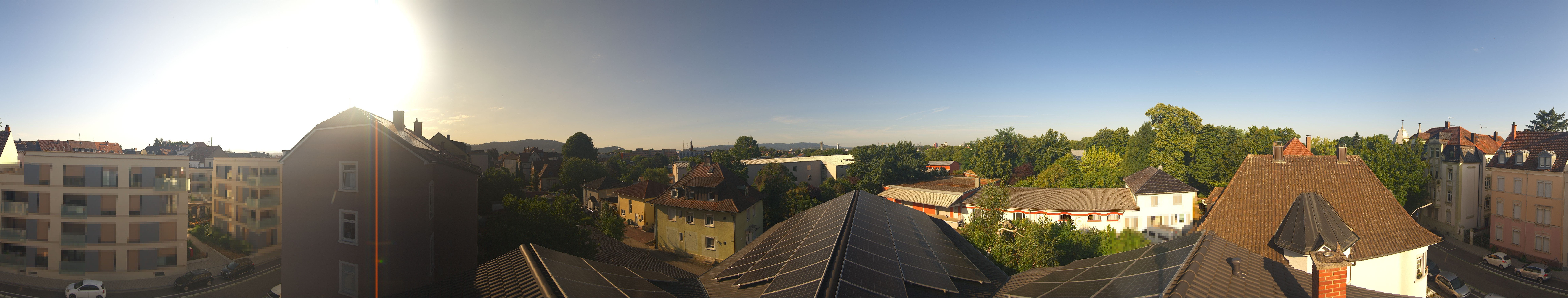 Archiv Foto Webcam Stadt Offenburg