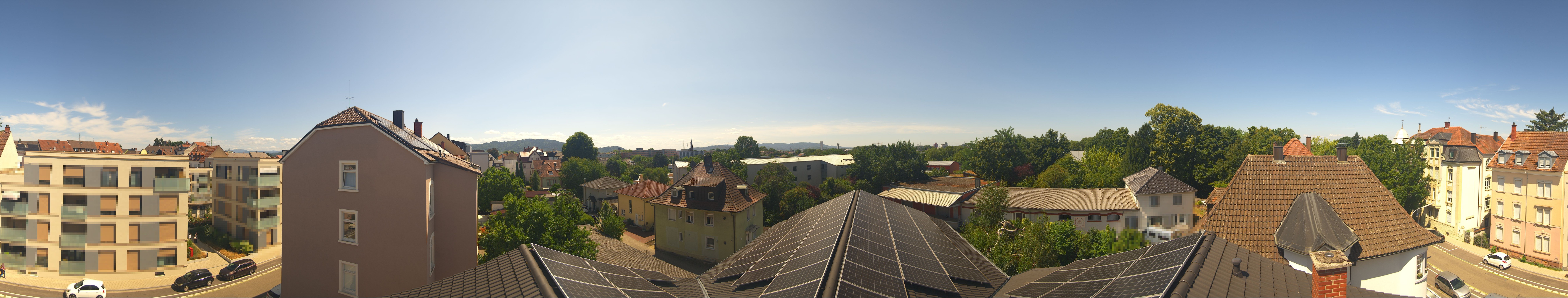 Archiv Foto Webcam Stadt Offenburg