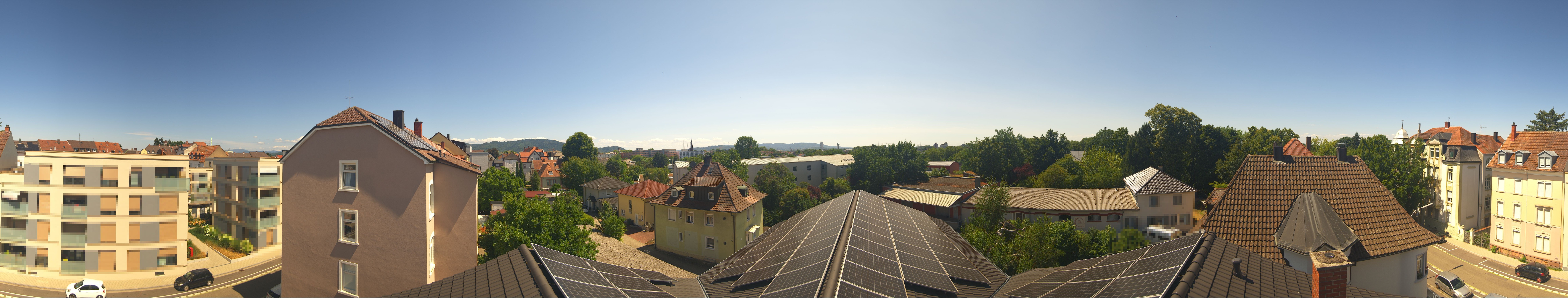 Archiv Foto Webcam Stadt Offenburg
