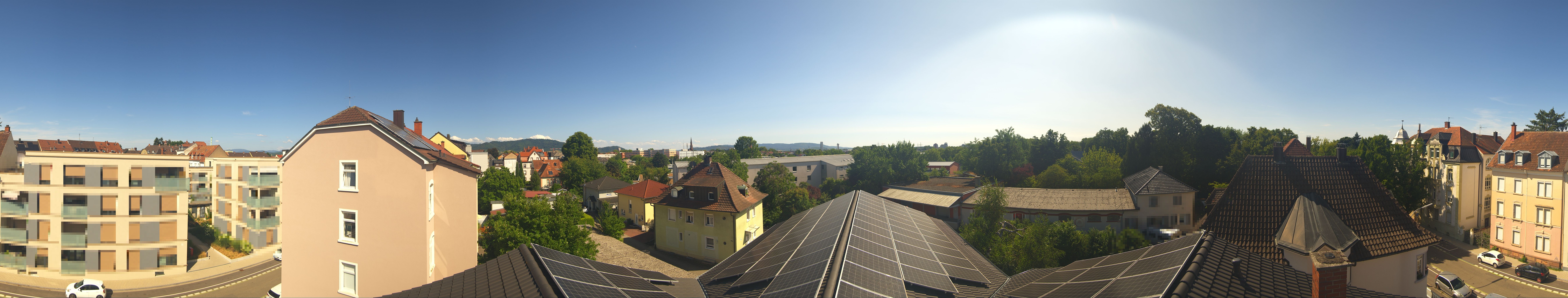 Archiv Foto Webcam Stadt Offenburg
