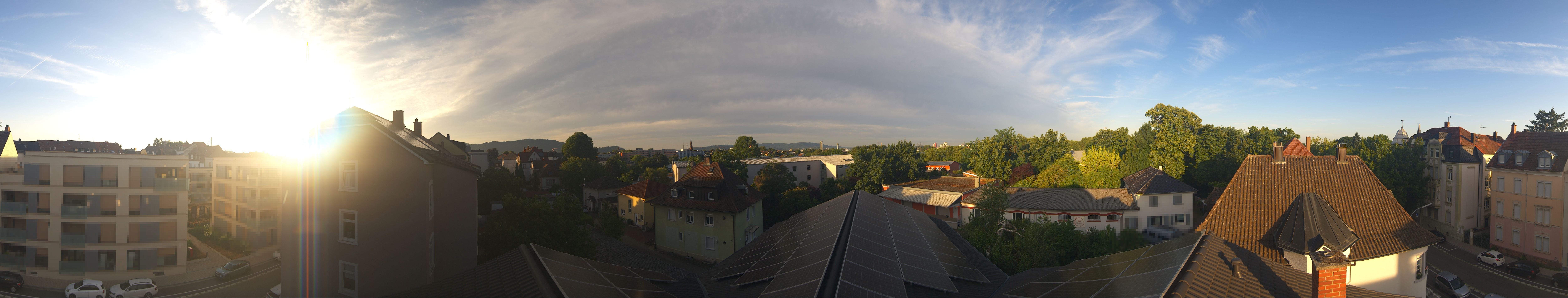 Archiv Foto Webcam Stadt Offenburg