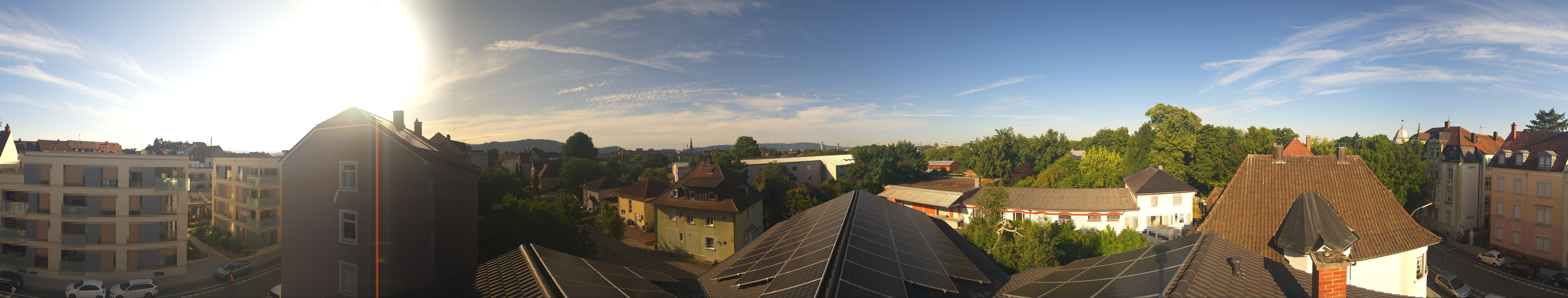 Archiv Foto Webcam Stadt Offenburg