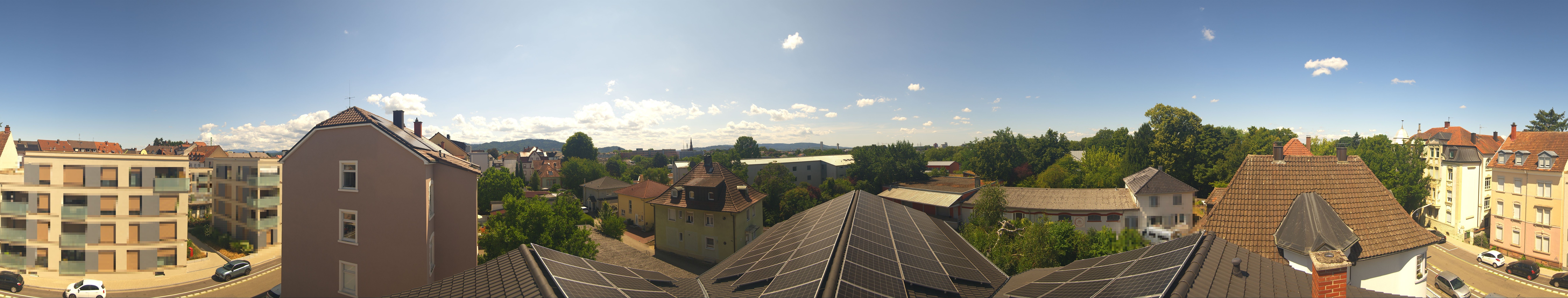 Archiv Foto Webcam Stadt Offenburg