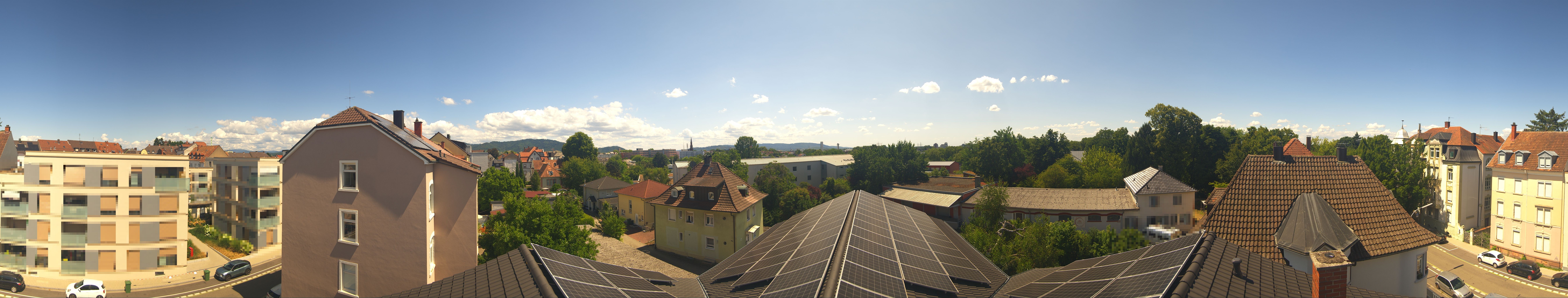 Archiv Foto Webcam Stadt Offenburg