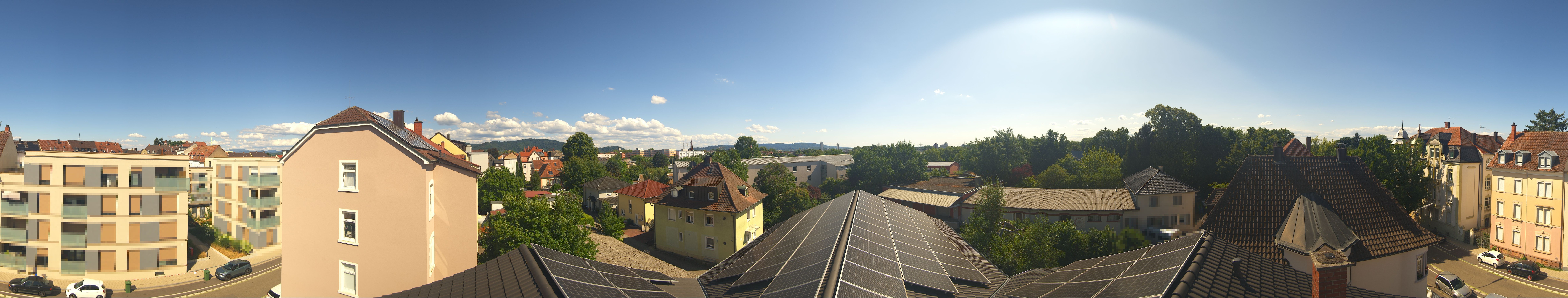 Archiv Foto Webcam Stadt Offenburg