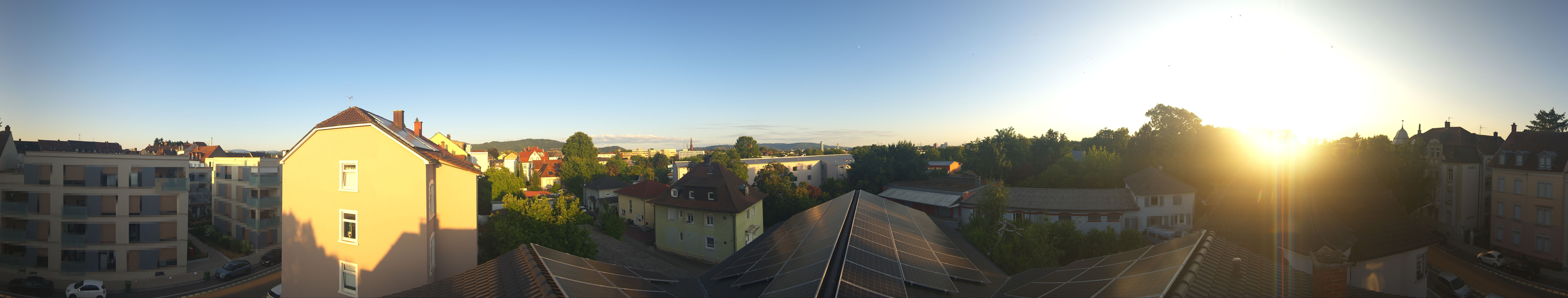 Archiv Foto Webcam Stadt Offenburg