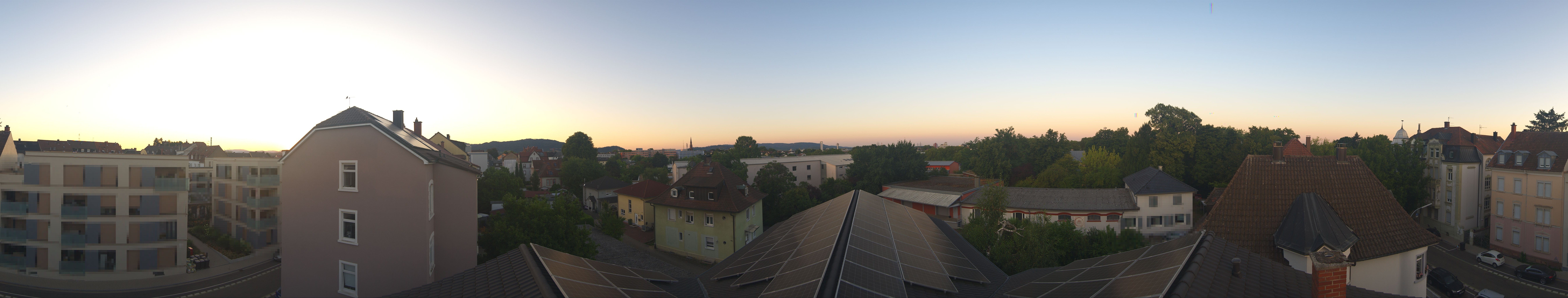 Archiv Foto Webcam Stadt Offenburg