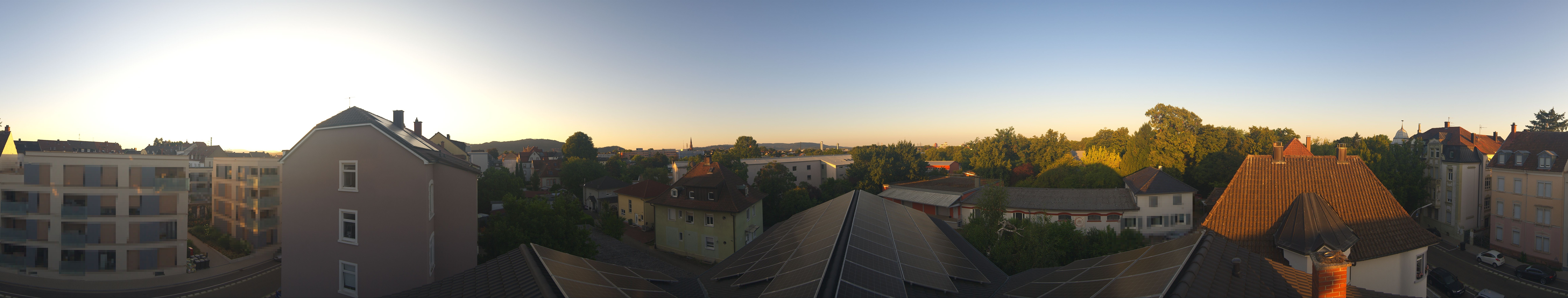 Archiv Foto Webcam Stadt Offenburg