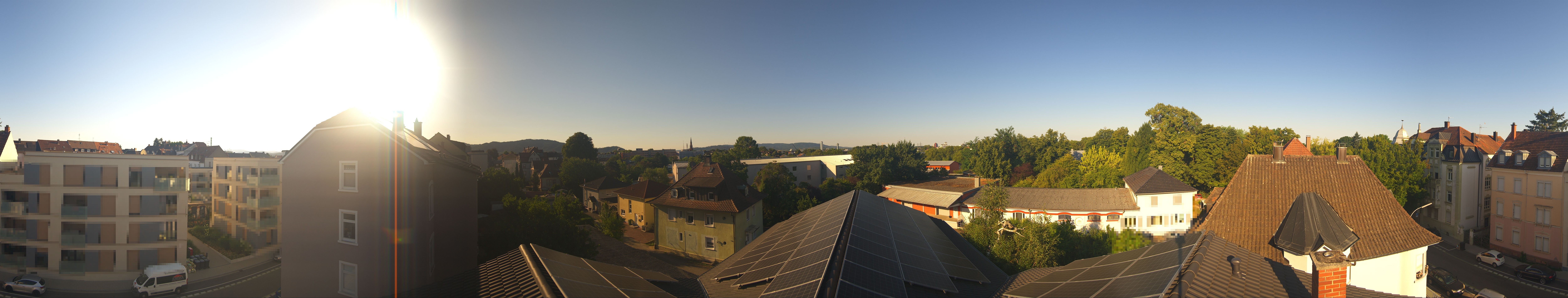 Archiv Foto Webcam Stadt Offenburg
