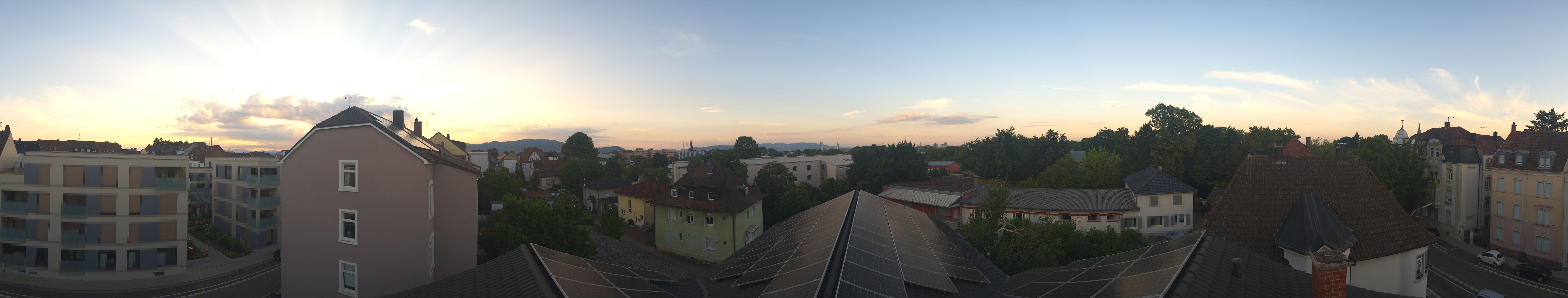 Archiv Foto Webcam Stadt Offenburg