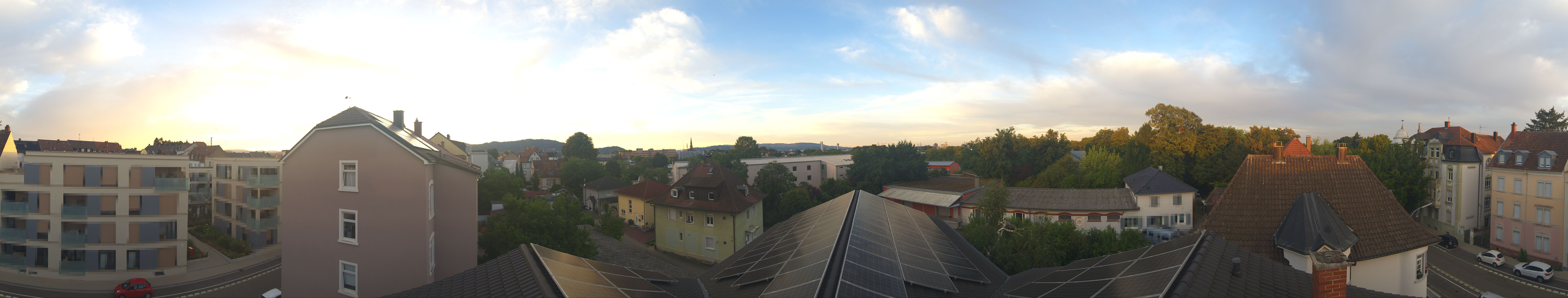 Archiv Foto Webcam Stadt Offenburg