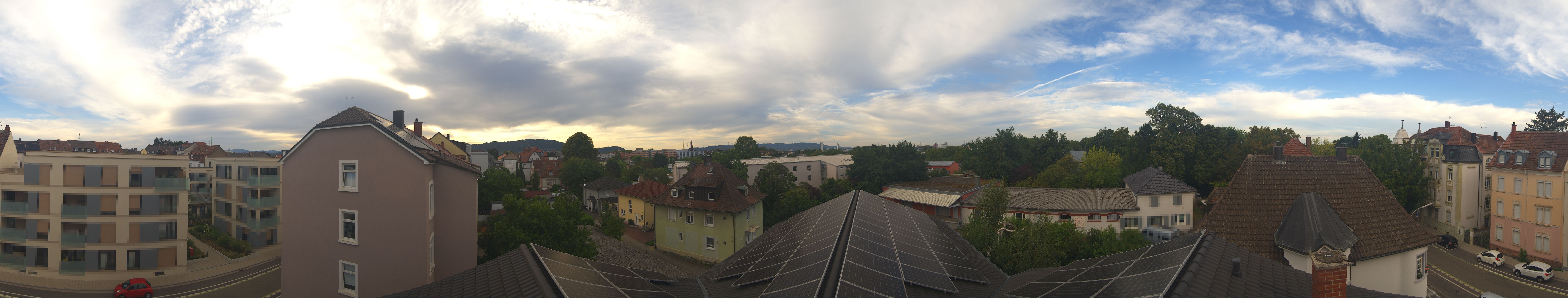 Archiv Foto Webcam Stadt Offenburg