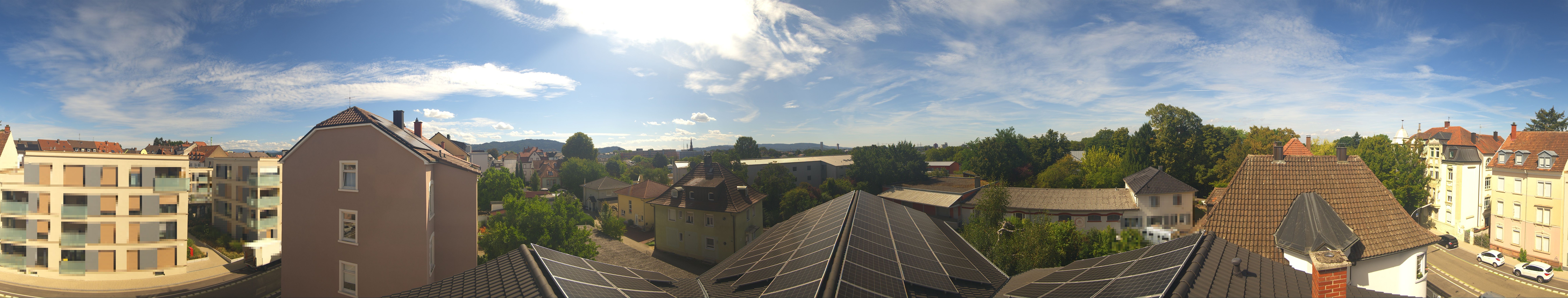 Archiv Foto Webcam Stadt Offenburg