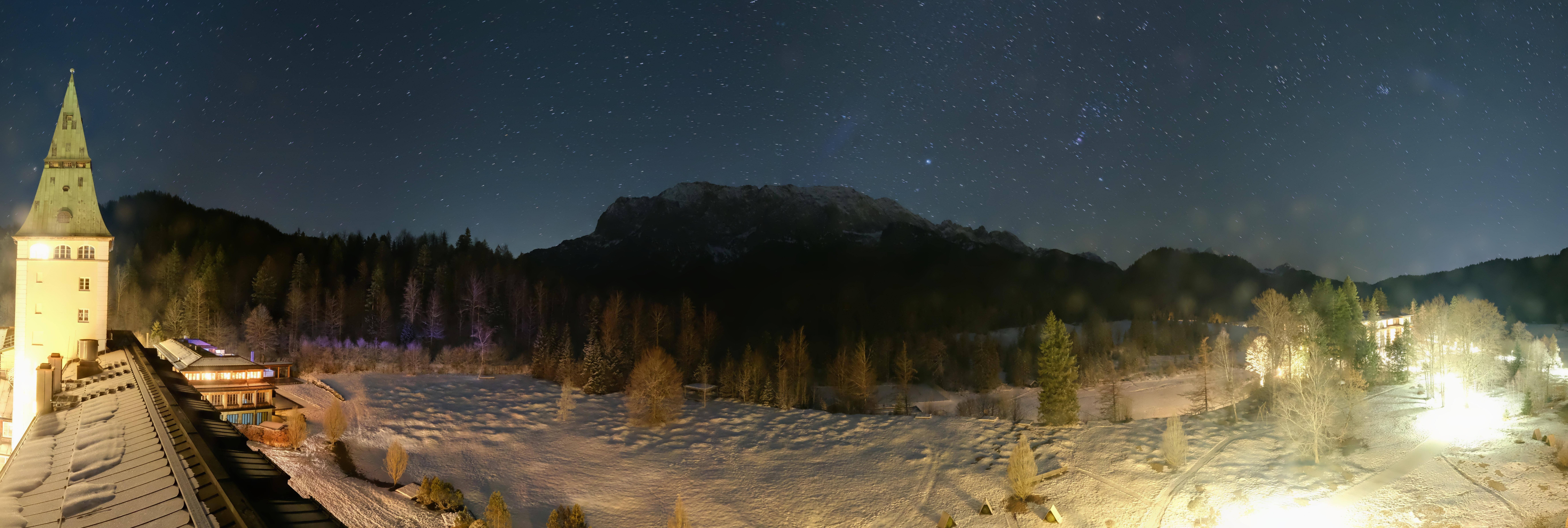 Archiv Foto Webcam Garmisch-Partenkirchen: Schloss Elmau