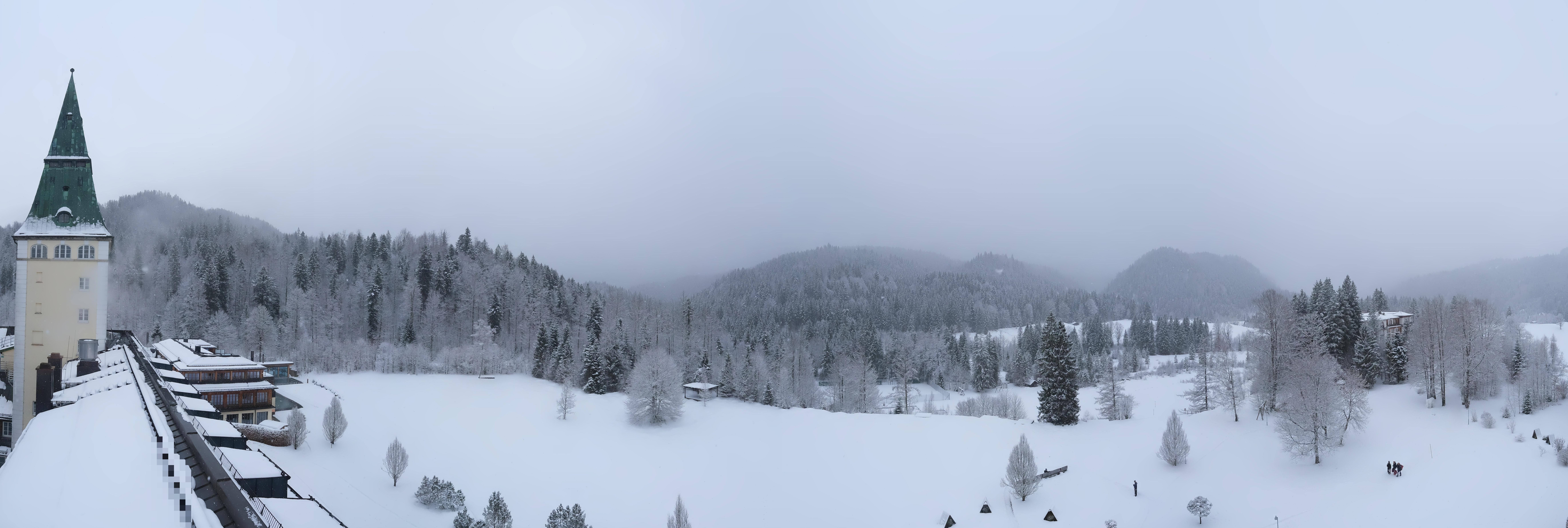 Archiv Foto Webcam Garmisch-Partenkirchen: Schloss Elmau