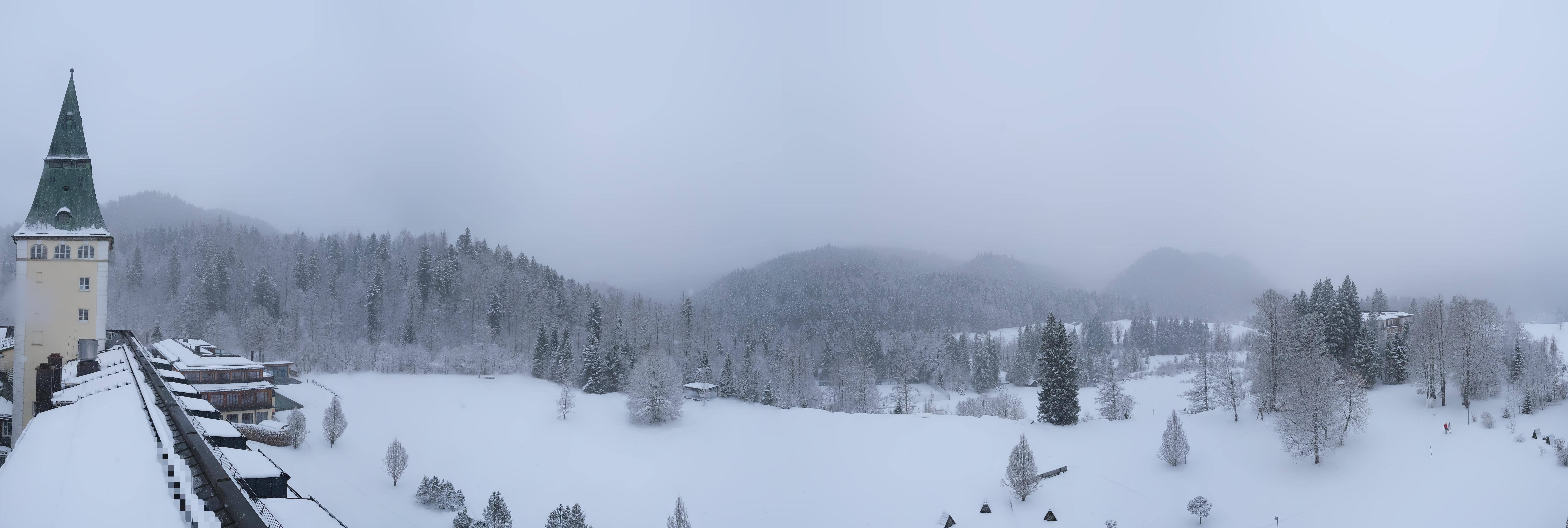 Archiv Foto Webcam Garmisch-Partenkirchen: Schloss Elmau