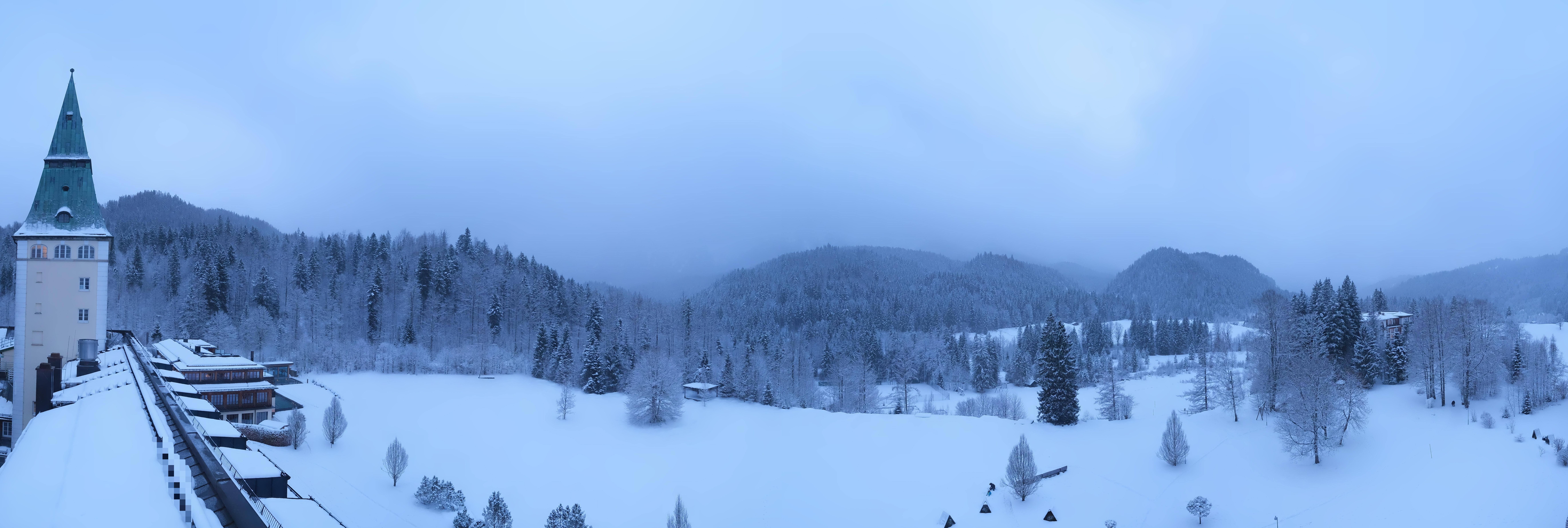 Archiv Foto Webcam Garmisch-Partenkirchen: Schloss Elmau