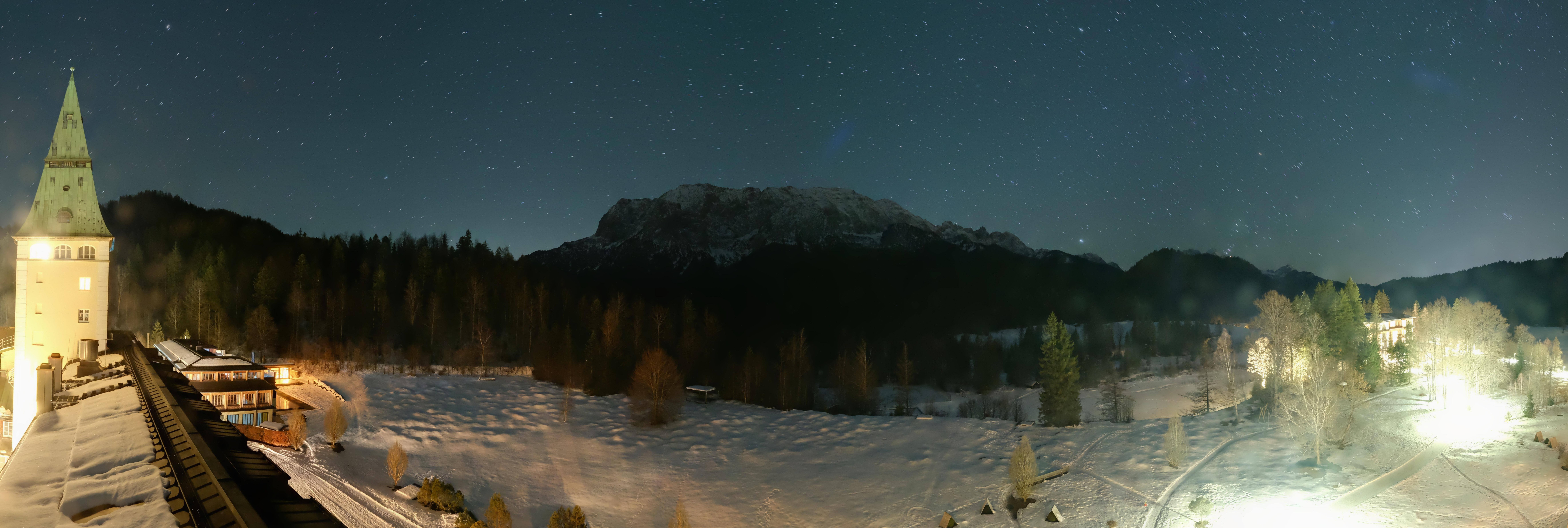 Archiv Foto Webcam Garmisch-Partenkirchen: Schloss Elmau