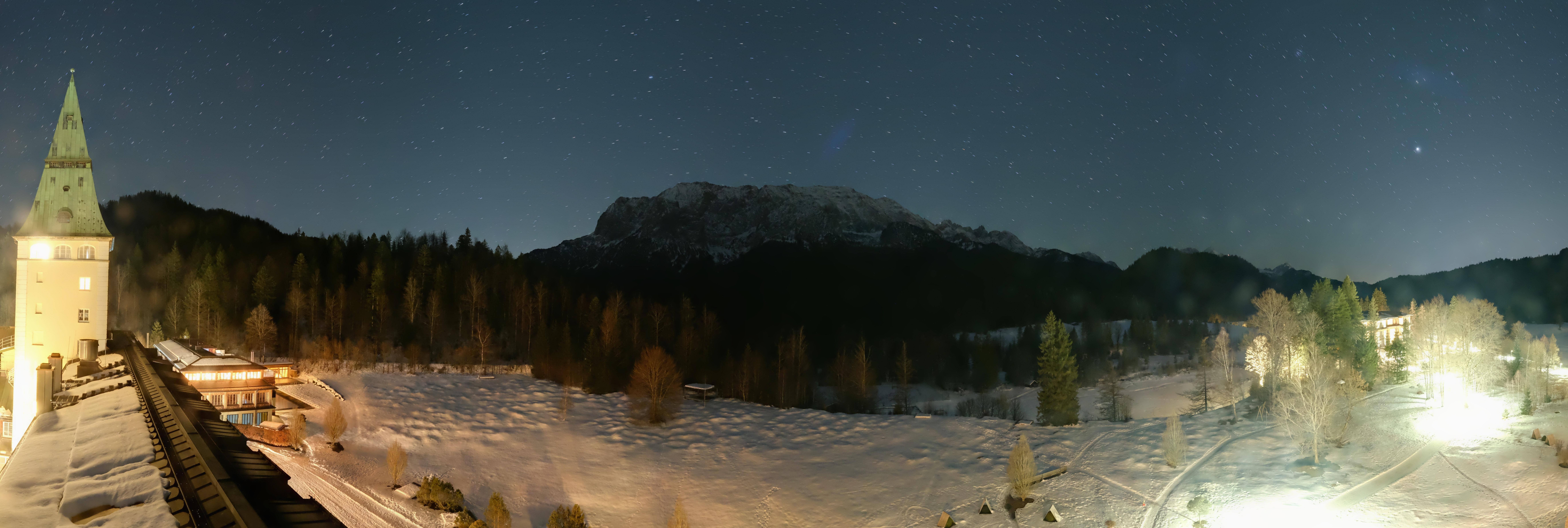 Archiv Foto Webcam Garmisch-Partenkirchen: Schloss Elmau