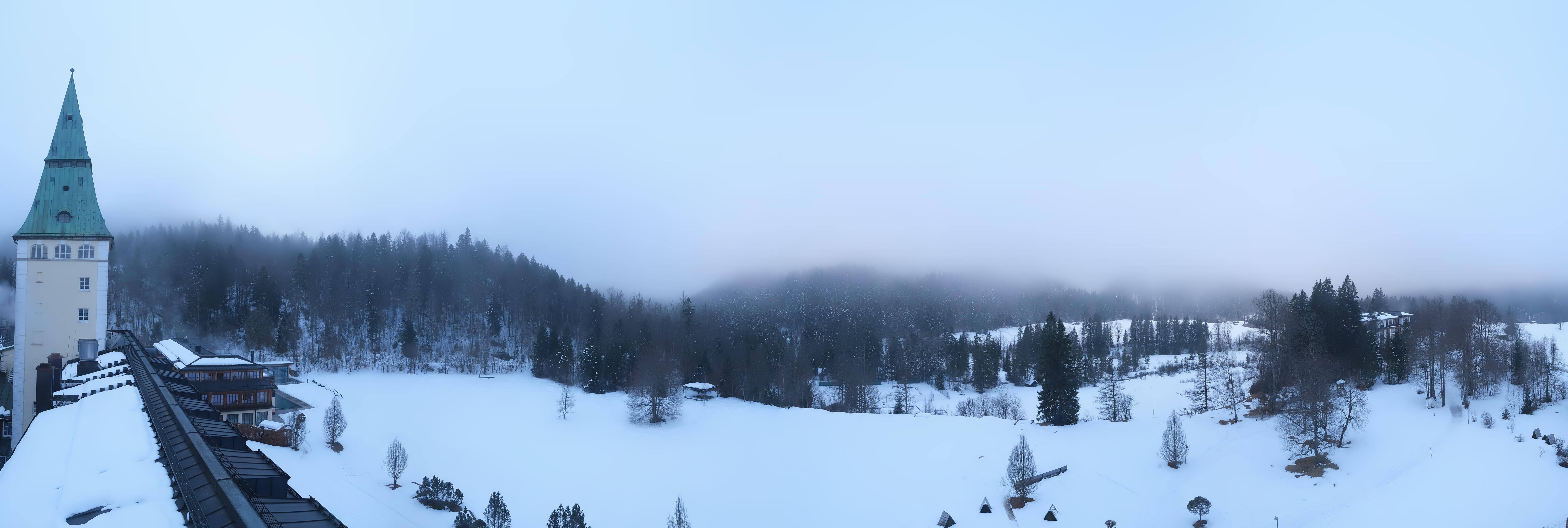 Archiv Foto Webcam Garmisch-Partenkirchen: Schloss Elmau