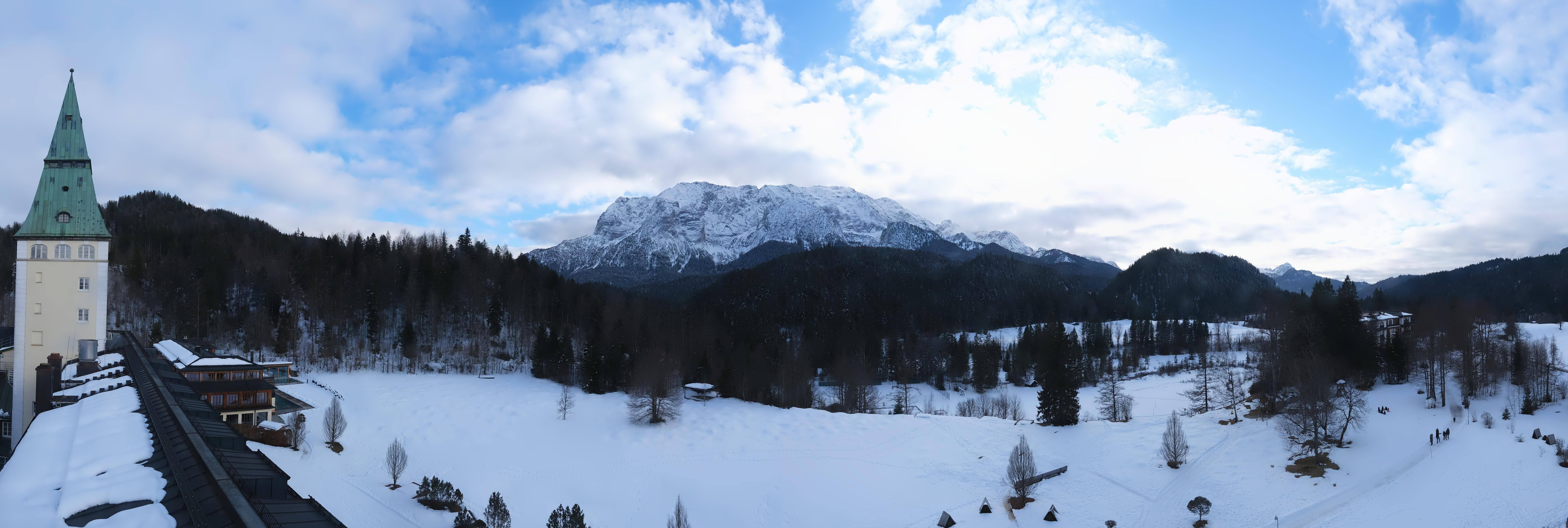 Archiv Foto Webcam Garmisch-Partenkirchen: Schloss Elmau