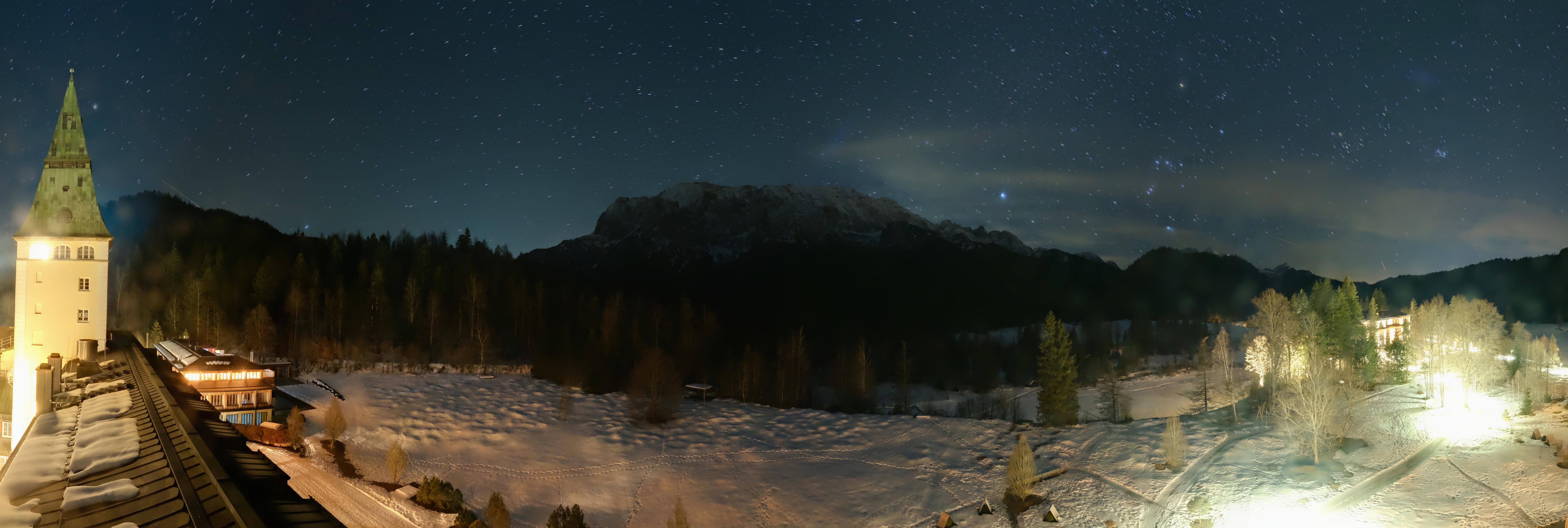 Archiv Foto Webcam Garmisch-Partenkirchen: Schloss Elmau